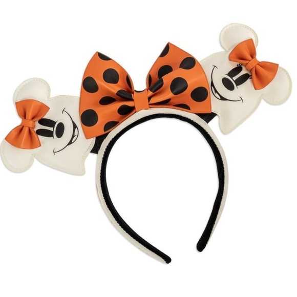 Longefly‎ Disney Ghost Minnie Glow in the Dark Mini Backpack, Wallet, Ears & Pin main image 11